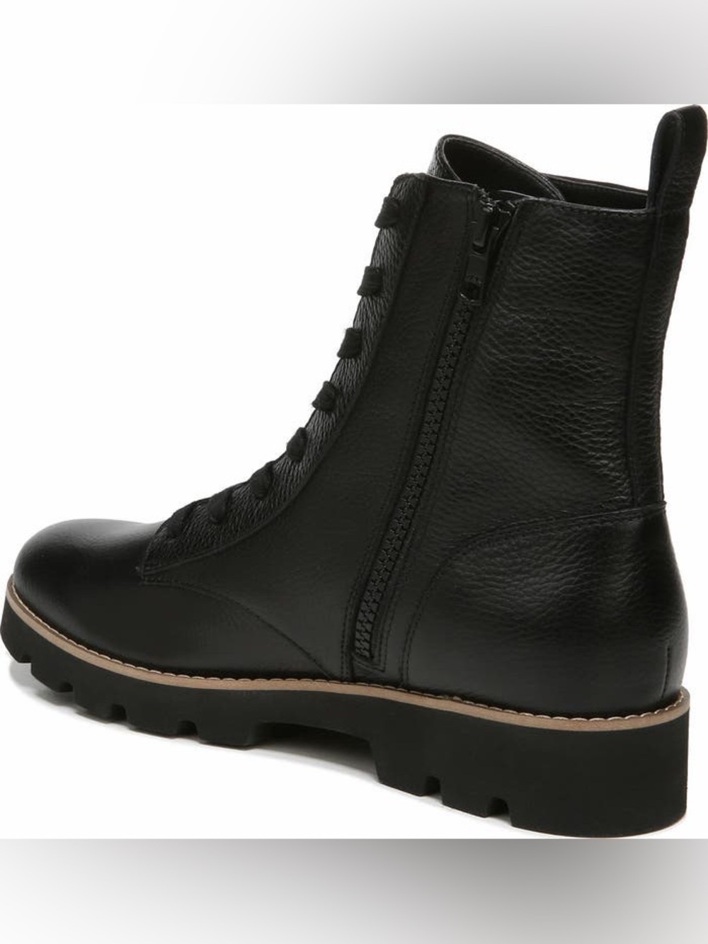 Vionic Lani Combat Boots Women Size 7 - Picture 2 of 9
